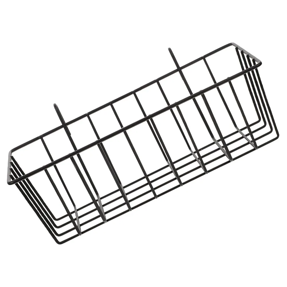 1pcs Wall Mounted Storage Rack Black Long Kitchen Bathroom Hanging Wire Basket Organizer Space Saving Sturdy Iron Large Capacity
1pcs Wall Mounted Storage Rack Black Long Kitchen Bathroom Hanging Wire Basket Organizer Space Saving Sturdy Iron Large Capacity