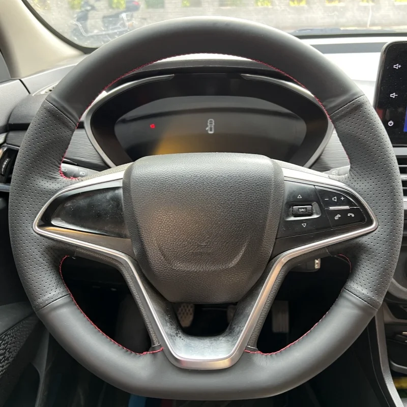 Car Steering Wheel Cover Genuine Leather Breathable For Baojun 630 760 560 2017- 2021 Steering Wheel Braiding Cover Accessories
Car Steering Wheel Cover Genuine Leather Breathable For Baojun 630 760 560 2017- 2021 Steering Wheel Braiding Cover Accessories