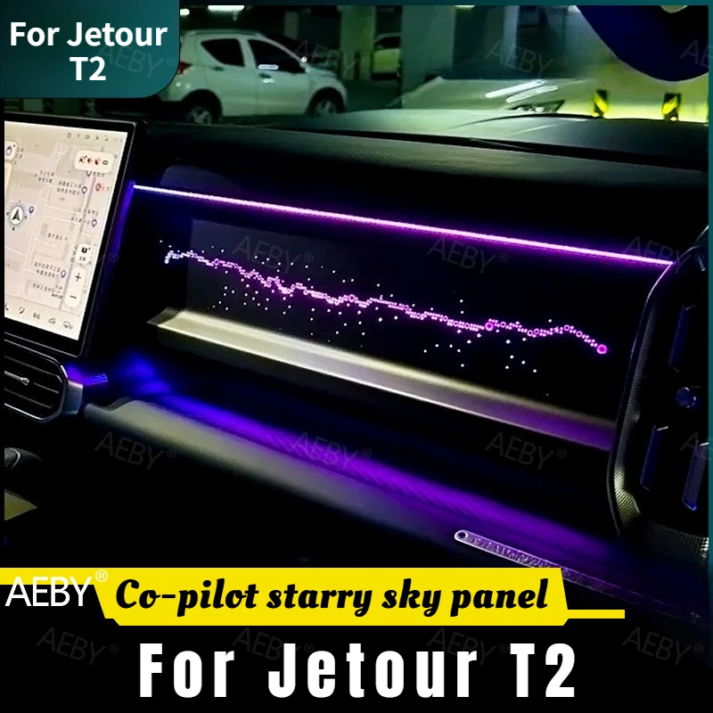 For Jetour T2 RGB 64-color ambient light star panel,Passenger side ambient light,starry sky panel,Atmosphere light replacement
For Jetour T2 RGB 64-color ambient light star panel,Passenger side ambient light,starry sky panel,Atmosphere light replacement