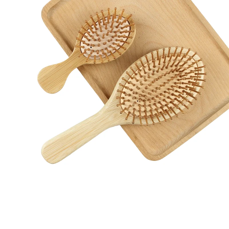 1 Pc Eco-friendly Bamboo Hair Comb Detangling Hairbrush Wooden Air Cushion Massage Comb Wide Tooth And Pointed Tail Cmb
1 Pc Eco-friendly Bamboo Hair Comb Detangling Hairbrush Wooden Air Cushion Massage Comb Wide Tooth And Pointed Tail Cmb