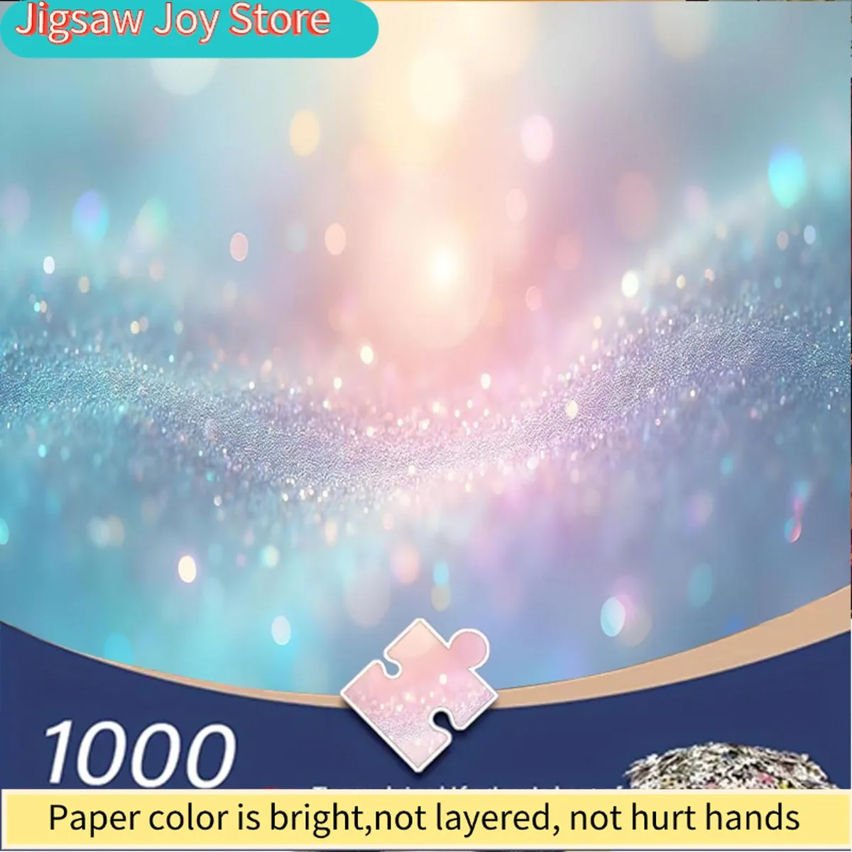 Пазл для взрослых - сине-розовый и золотистый пазл с мягким блестящим фоном для отдыха и обучения, подходит для развлечений и обучения.
Пазл для взрослых - сине-розовый и золотистый пазл с мягким блестящим фоном для отдыха и обучения, подходит для развлечений и обучения.