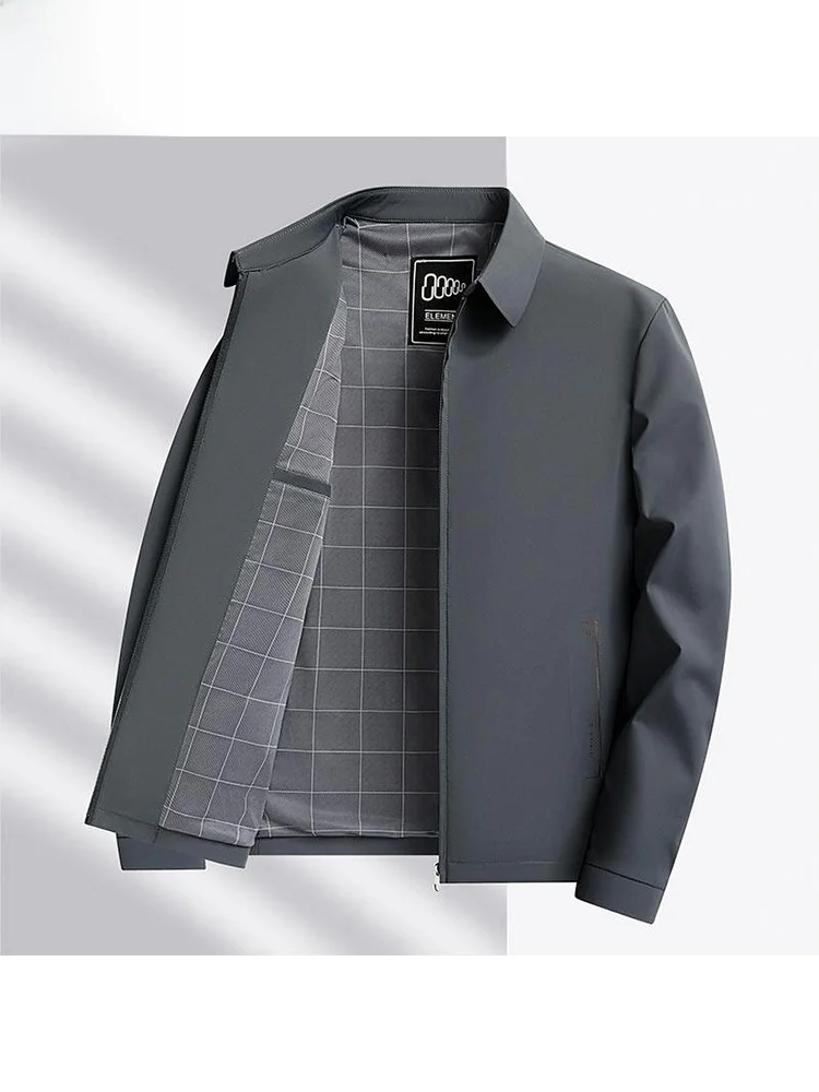 High-End Adstrative Sle Casual Jaet for Middle-Aged And ly Men Anti-Wrinkle Dad Clothes Top Zipper Decoration
High-End Adstrative Sle Casual Jaet for Middle-Aged And ly Men Anti-Wrinkle Dad Clothes Top Zipper Decoration