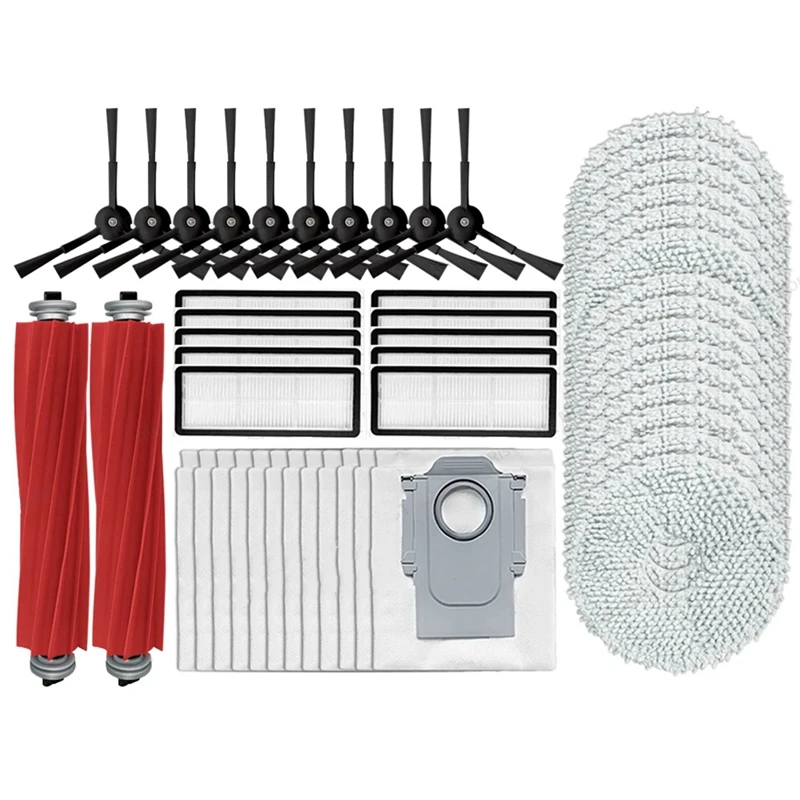 AU-For Roborock Qrevo Pro/ Qrevo Maxv/ Qrevo S Robot Vacuum Accessories Mop Hepa Filter Main Side Brush Replacement Parts
AU-For Roborock Qrevo Pro/ Qrevo Maxv/ Qrevo S Robot Vacuum Accessories Mop Hepa Filter Main Side Brush Replacement Parts