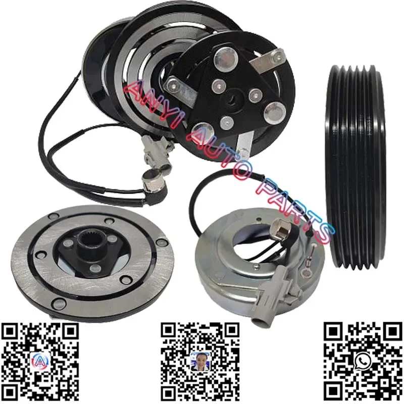 CA104 CLUTCH ASSEMBLY 5pk for Suzuki SX4 95211-80JA1 9521180JA1 9520080JA2 952016-1625 K4103116 V08A0AA4AJ V08A0AB4AJ 180JA0
CA104 CLUTCH ASSEMBLY 5pk for Suzuki SX4 95211-80JA1 9521180JA1 9520080JA2 952016-1625 K4103116 V08A0AA4AJ V08A0AB4AJ 180JA0
