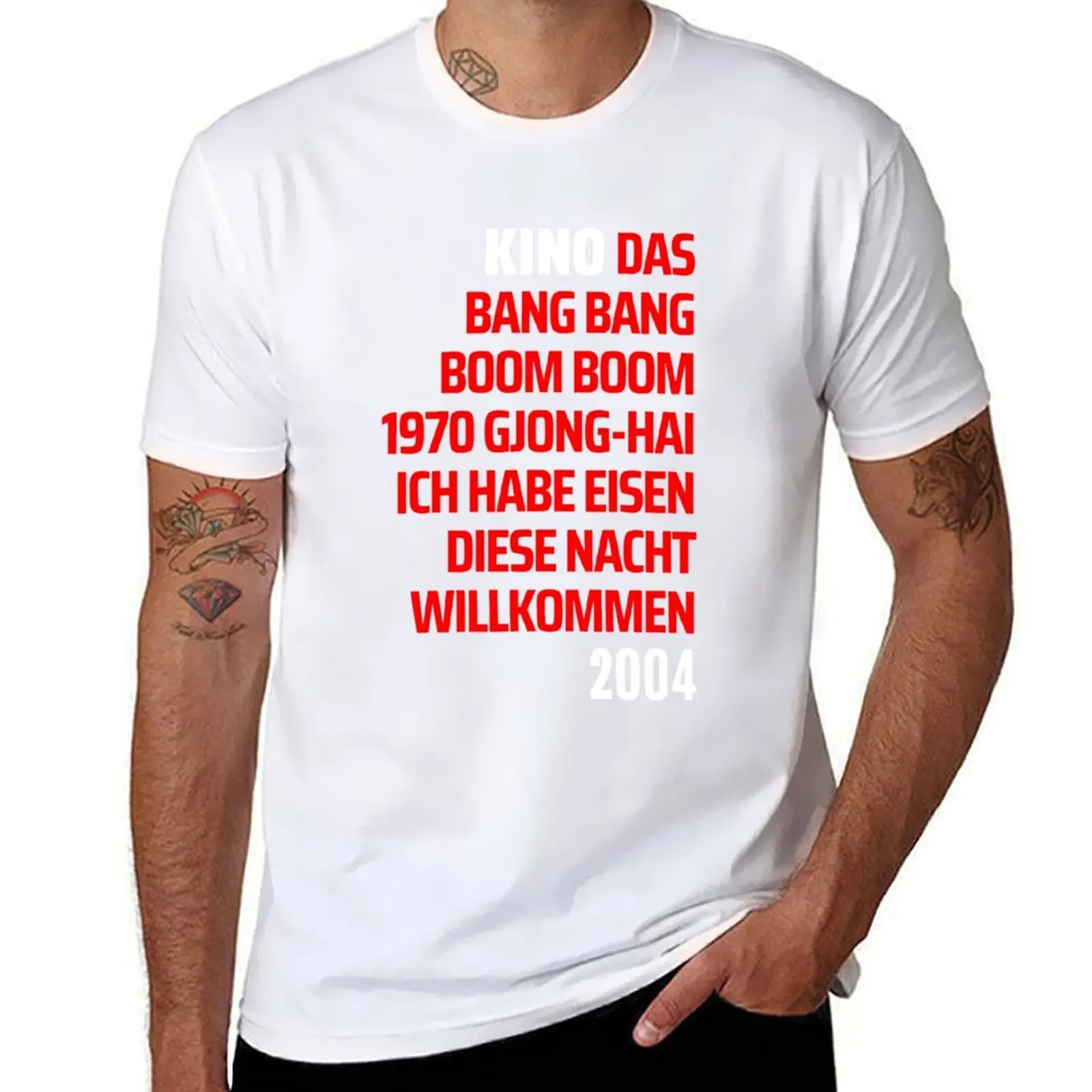 KINO DAS BANG BANG BOOM BOOM T-Shirt Lightweight Running Sports T-Shirt
KINO DAS BANG BANG BOOM BOOM T-Shirt Lightweight Running Sports T-Shirt