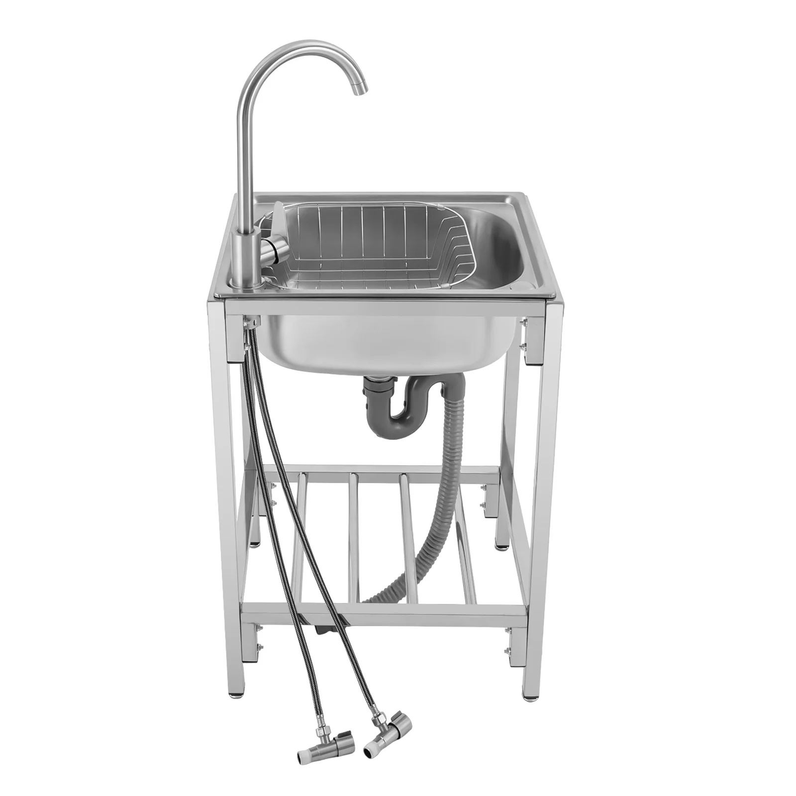 Large Capacity Kitchen Sink – 16.912.97.5in, High-Quality 202 Stainless Steel, Layered Filtration, Low Noise, Easy
Large Capacity Kitchen Sink – 16.912.97.5in, High-Quality 202 Stainless Steel, Layered Filtration, Low Noise, Easy