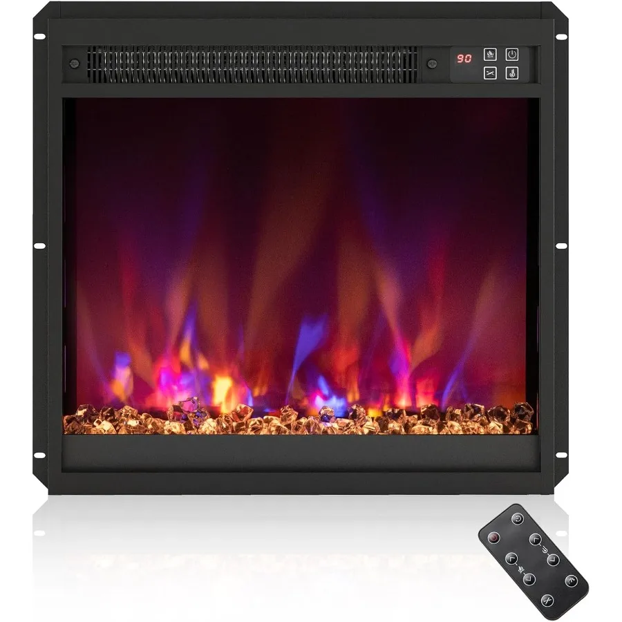 18 электрических вставок для камина, встраиваемый каминный обогреватель мощностью 1500 Вт с дистанционным управлением для уютной гостиной, функции окружающей среды 0,59 Гц T
18 электрических вставок для камина, встраиваемый каминный обогреватель мощностью 1500 Вт с дистанционным управлением для уютной гостиной, функции окружающей среды 0,59 Гц T