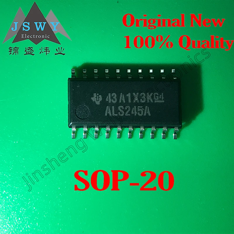 5PCS SN74ALS245ANSR ALS245A SN74ALS244ANSR ALS244A SMD SOP-20 5.2MM driver chip package
5PCS SN74ALS245ANSR ALS245A SN74ALS244ANSR ALS244A SMD SOP-20 5.2MM driver chip package