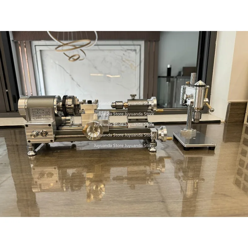 Micro Lathe, Chuck Diameter 50mm, Through Hole 9mm, 330x150x120mm, Mini Lathe, Watch Lathe, Bead Machine
Micro Lathe, Chuck Diameter 50mm, Through Hole 9mm, 330x150x120mm, Mini Lathe, Watch Lathe, Bead Machine