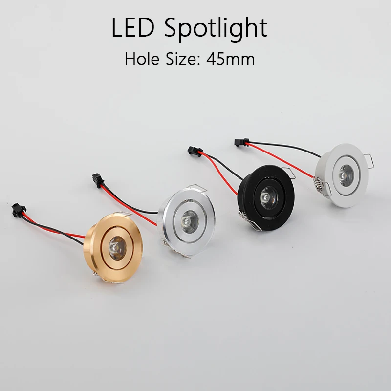 Small Recessed Ceiling LED Spot Light 3W 85-265V Driver Included for Home Showcase Cabinet Hotel Skirting Drawing Room AC12/24V
Small Recessed Ceiling LED Spot Light 3W 85-265V Driver Included for Home Showcase Cabinet Hotel Skirting Drawing Room AC12/24V