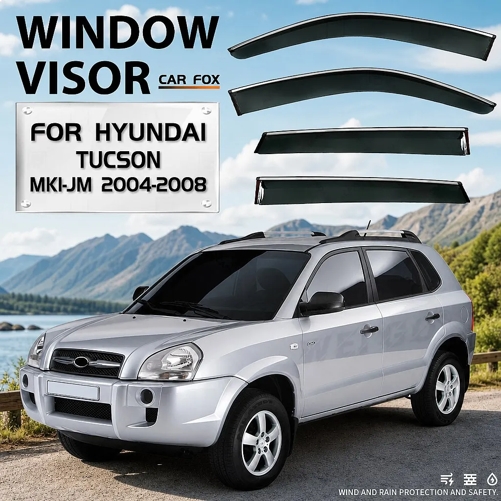 For Hyundai Tucson Window Visor Rain Sun Shade Windshield Side Awning Car Auto Accessories Styling
For Hyundai Tucson Window Visor Rain Sun Shade Windshield Side Awning Car Auto Accessories Styling