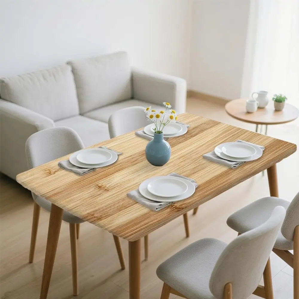 Recitted Table Cloth 4T Brown Wood ern Summer Waterproo Wipeable RecTablecloth with Elastic Oil-Proo Table Cover or Kitchen Dinn
Recitted Table Cloth 4T Brown Wood ern Summer Waterproo Wipeable RecTablecloth with Elastic Oil-Proo Table Cover or Kitchen Dinn