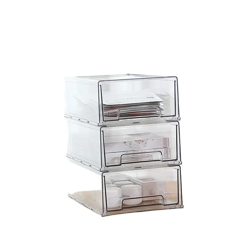 *Transparent drawer storage box Household multi-functional desktop storage box Snack finishing box
*Transparent drawer storage box Household multi-functional desktop storage box Snack finishing box