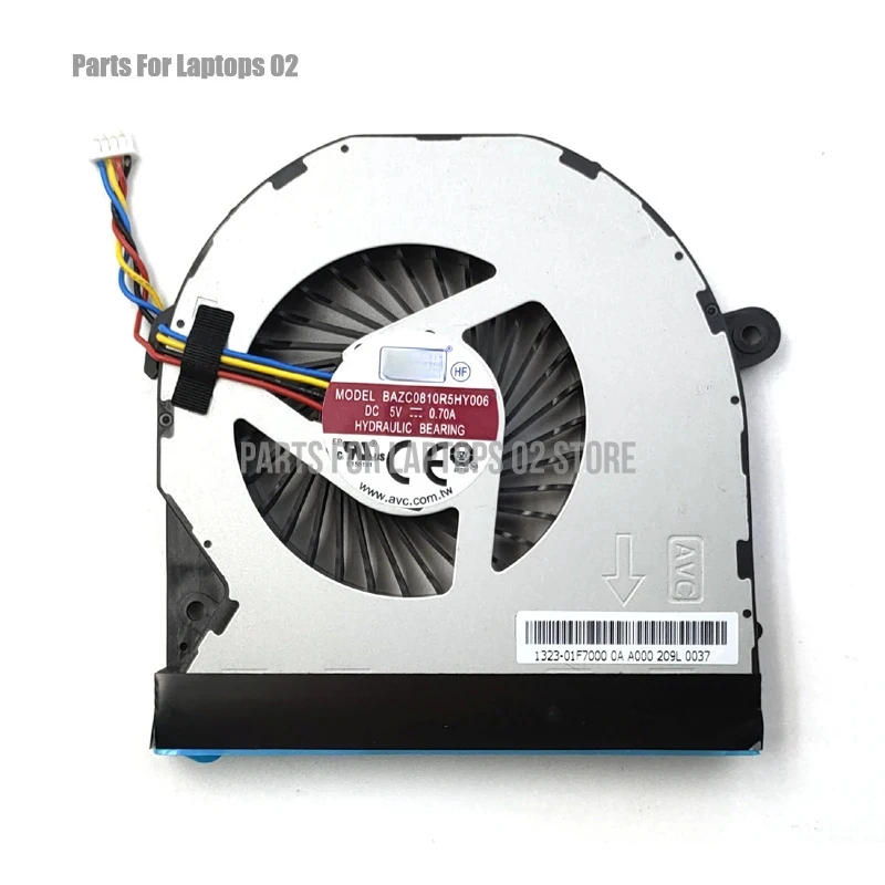 PP New For Intel NUC NUC11 NUC11PAH NUC11TNH NUC11PAHi3 NUC11PAHi5 Laptop CPU Cooling Fan BAZC0810R5HY006 DC5V 0.7A
PP New For Intel NUC NUC11 NUC11PAH NUC11TNH NUC11PAHi3 NUC11PAHi5 Laptop CPU Cooling Fan BAZC0810R5HY006 DC5V 0.7A