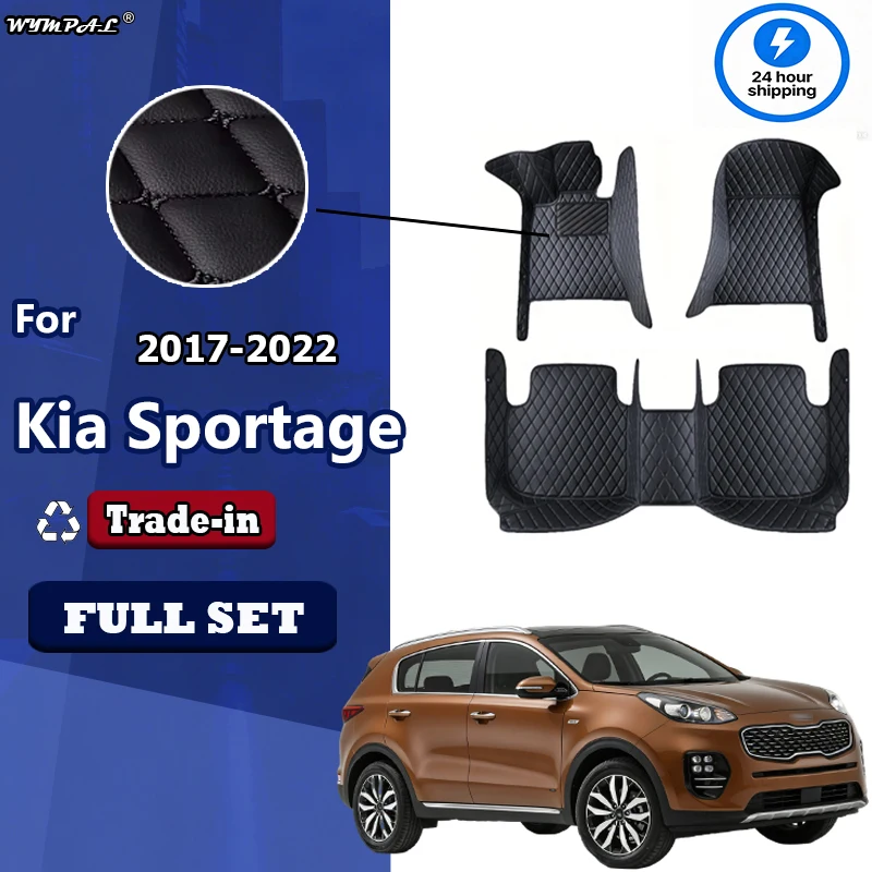 Car Mats For Kia Sportage QL MK4 2017~2022 Carpet Anti Dirty Pad Luxury Leather Floor Mat Durable Rugs Full Set Car Accessories
Car Mats For Kia Sportage QL MK4 2017~2022 Carpet Anti Dirty Pad Luxury Leather Floor Mat Durable Rugs Full Set Car Accessories