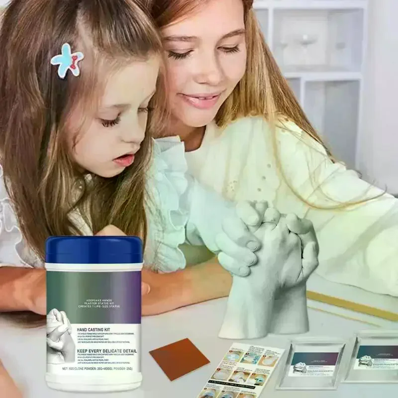1set DIY Plaster Kids Statue Sculpture Kits Baby Casting Alginate Powder Hand Keepsake Hands Kit Holding Molding Handprint
1set DIY Plaster Kids Statue Sculpture Kits Baby Casting Alginate Powder Hand Keepsake Hands Kit Holding Molding Handprint