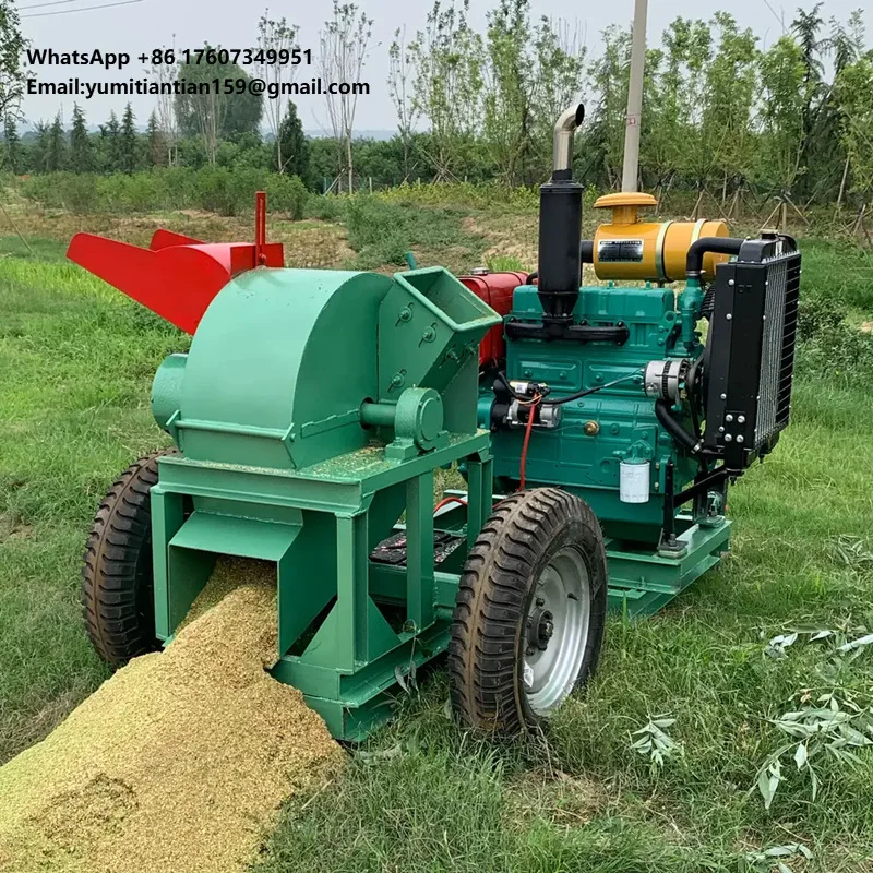 Diesel 500-4000KG/H Multifunction Wood Crusher Log Grinding Shaving Machine Electric Sawdust Wood Chipper Machine Branch Crusher
Diesel 500-4000KG/H Multifunction Wood Crusher Log Grinding Shaving Machine Electric Sawdust Wood Chipper Machine Branch Crusher