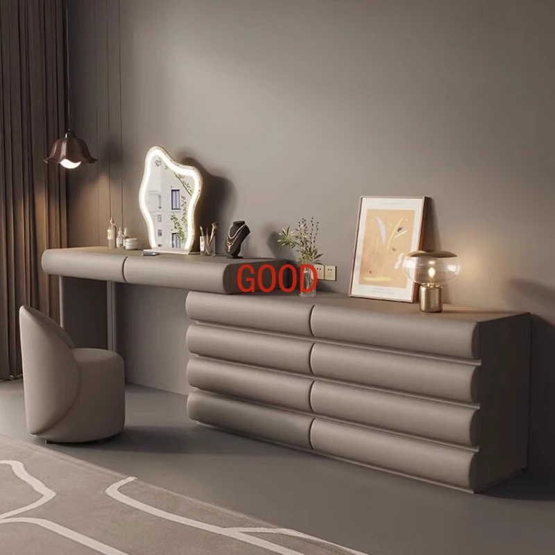 Nordic Luxury Vanity Dresser Storage Women Cabinet Drawer Dressing Table Modern Women Tocador Maquillaje Bedroom Furniture
Nordic Luxury Vanity Dresser Storage Women Cabinet Drawer Dressing Table Modern Women Tocador Maquillaje Bedroom Furniture