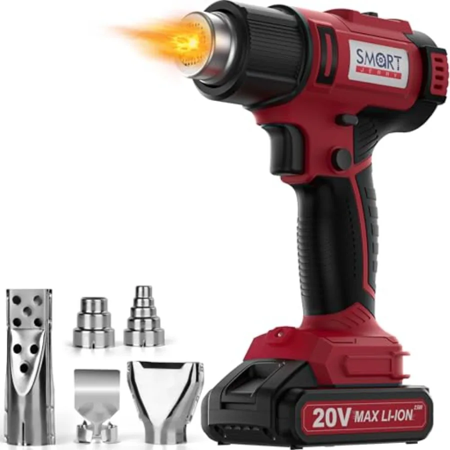 Cordless Heat Gun | Portable Heat Gun for Vinyl Wrap, Resin, Crafting, Shrink Tubing, Soldering & Candle Making | Battery Heat G
Cordless Heat Gun | Portable Heat Gun for Vinyl Wrap, Resin, Crafting, Shrink Tubing, Soldering & Candle Making | Battery Heat G