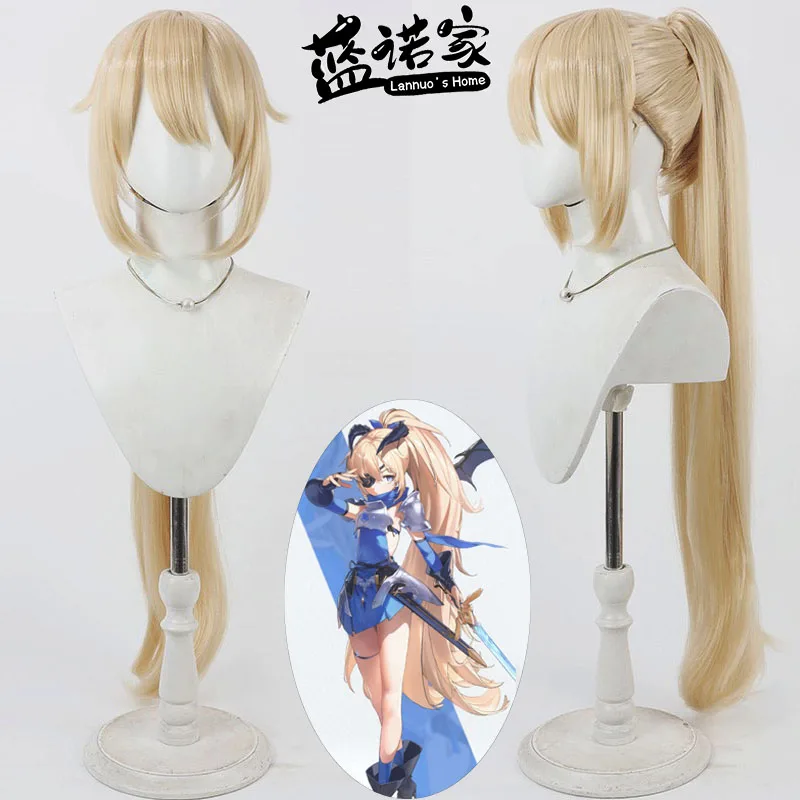Nikke: Goddess of Victory Guillotine Cosplay Wig 90cm Long Blonde Ponytail Heat Resistant Synthetic Hair Halloween Carnival
Nikke: Goddess of Victory Guillotine Cosplay Wig 90cm Long Blonde Ponytail Heat Resistant Synthetic Hair Halloween Carnival