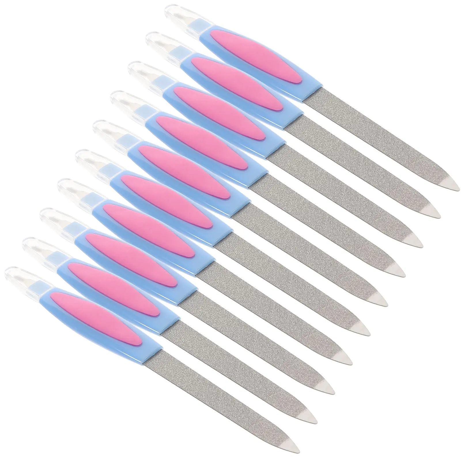 Stainless Steel Nail File Tools Double Sided Manicure Kit Portable Nail Sanding Grit Rods Salon Use
Stainless Steel Nail File Tools Double Sided Manicure Kit Portable Nail Sanding Grit Rods Salon Use