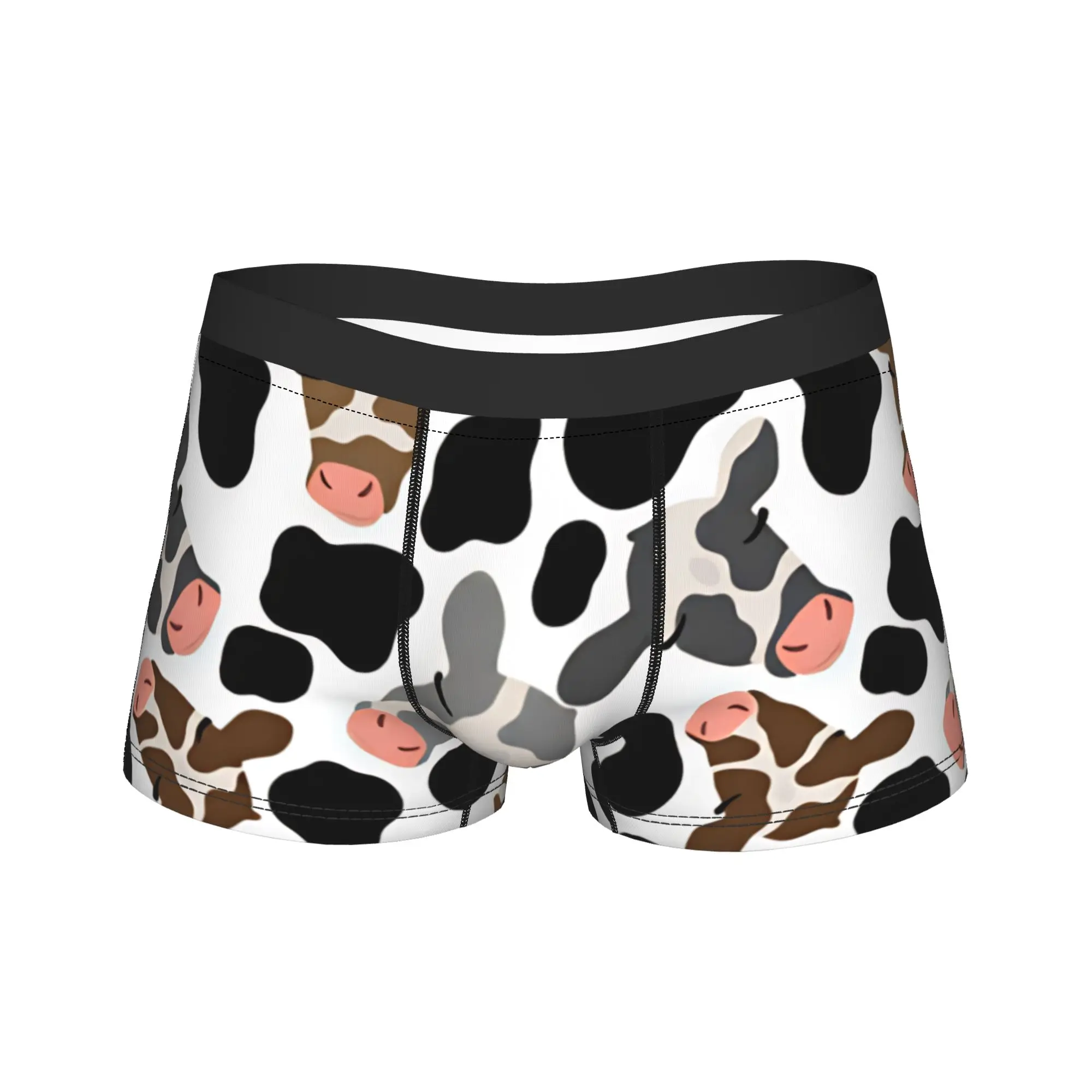 Cow Print Design Underwear Pattern Trunk Quality Men Panties Comfortable Shorts Briefs Birthday Gift
Cow Print Design Underwear Pattern Trunk Quality Men Panties Comfortable Shorts Briefs Birthday Gift