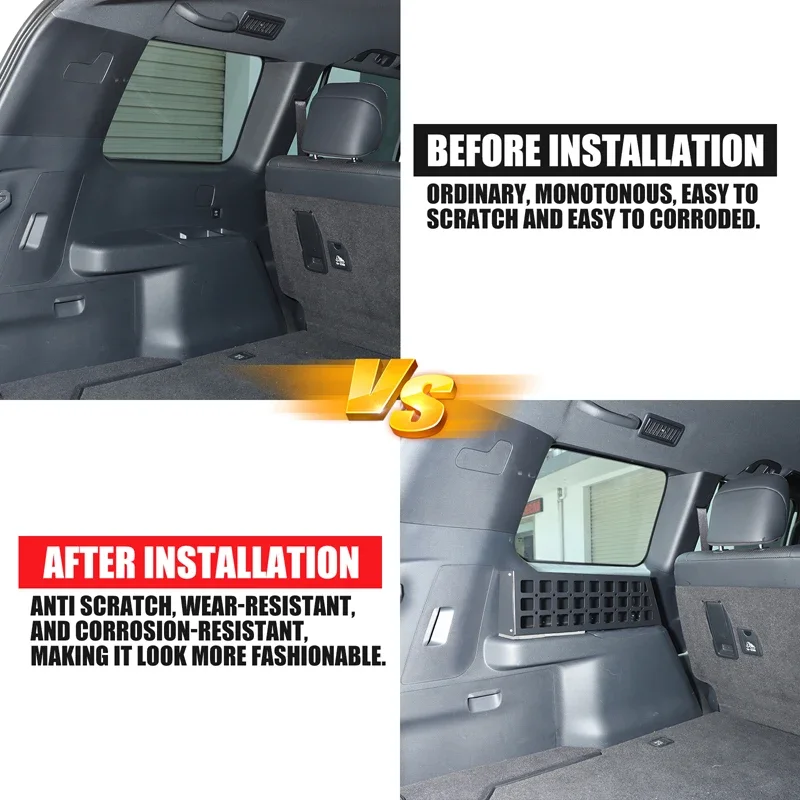 For Toyota Land Cruiser Prado 250 LC250 2024+ Aluminum alloy black car trunk cup holder storage basket on both sides accessories
For Toyota Land Cruiser Prado 250 LC250 2024+ Aluminum alloy black car trunk cup holder storage basket on both sides accessories