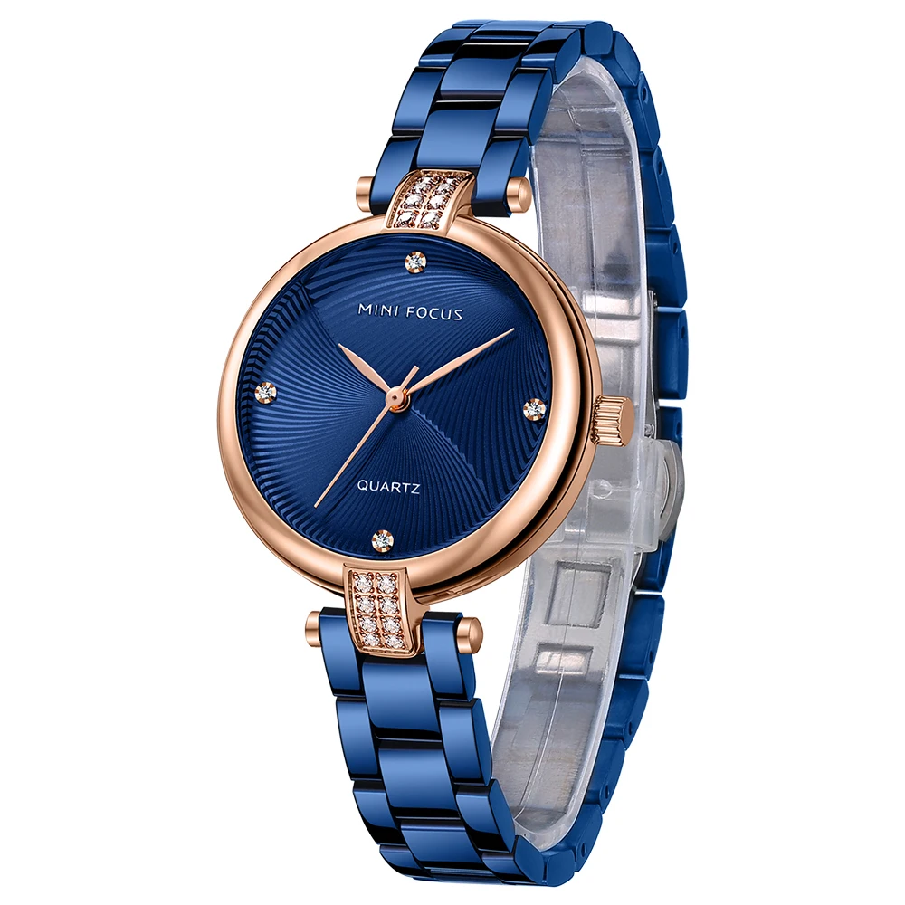 MINI FOCUS Women's Diamond Dress Watch, Japanese Quartz Movement Stainless Steel Bracelet Elegant Analog Wristwatch
MINI FOCUS Women's Diamond Dress Watch, Japanese Quartz Movement Stainless Steel Bracelet Elegant Analog Wristwatch