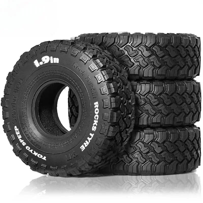 4PCS 116mm 1.9" Soft Rubber Tire Wheel Tyre for 1/10 RC Crawler Car FMS Yikong axila SCX10 CROSSRC R166 Modification Parts
4PCS 116mm 1.9" Soft Rubber Tire Wheel Tyre for 1/10 RC Crawler Car FMS Yikong axila SCX10 CROSSRC R166 Modification Parts