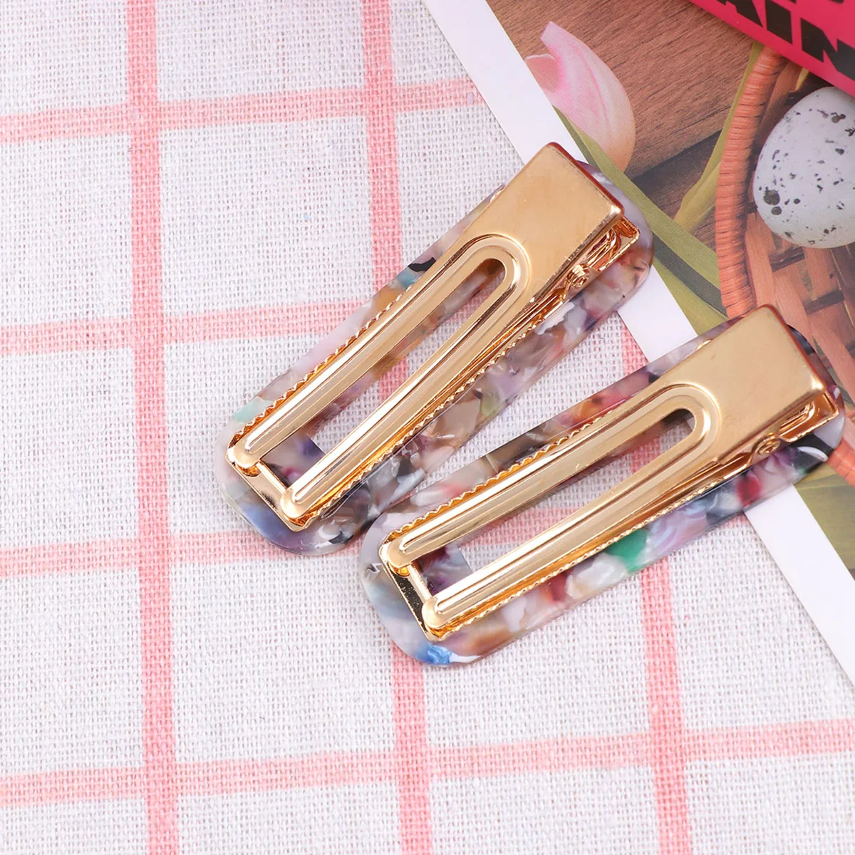 2 pcs Leopard Hair Clips Square Barrettes Women Clips Stylish Elegant Decorative Hairpins for Party Daily Wear Accessories
2 pcs Leopard Hair Clips Square Barrettes Women Clips Stylish Elegant Decorative Hairpins for Party Daily Wear Accessories