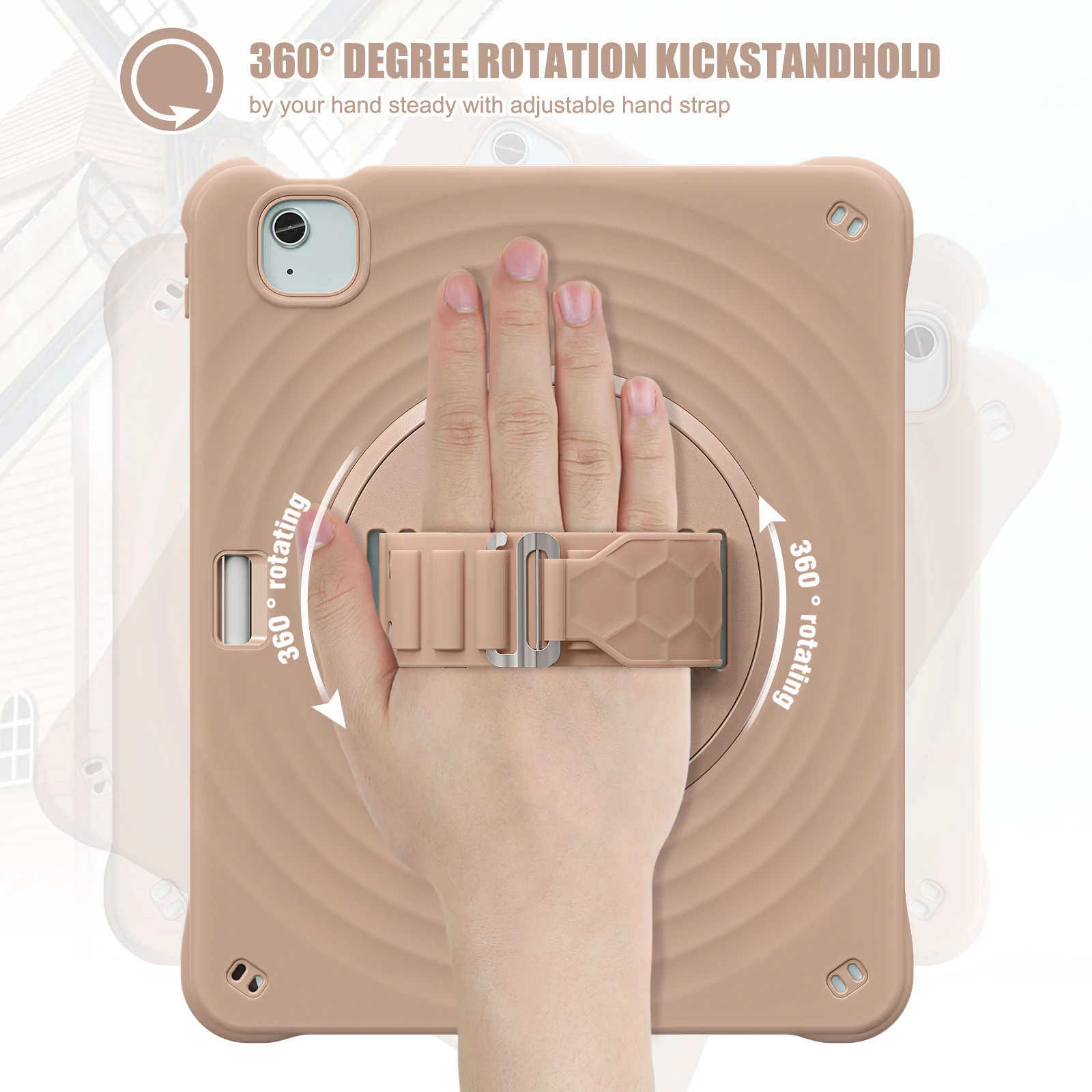 Rotating Hand Strap Case For iPad Air Pro 13 11 2026 M4 2025 M5 M3 2024 M2 Air 4 5 Pro 11 12.9 2018-2022 Stand Heavy Duty Cover
Rotating Hand Strap Case For iPad Air Pro 13 11 2026 M4 2025 M5 M3 2024 M2 Air 4 5 Pro 11 12.9 2018-2022 Stand Heavy Duty Cover