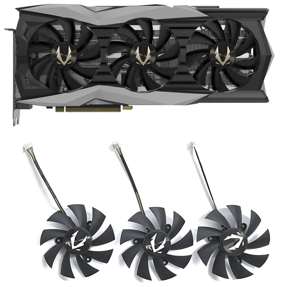 87mm GA92S2U Cooling Graphics Video Card Fan For Zotac Gaming RTX 2080 Ti AMP Extreme Graphics Card Cooling heatsink
87mm GA92S2U Cooling Graphics Video Card Fan For Zotac Gaming RTX 2080 Ti AMP Extreme Graphics Card Cooling heatsink