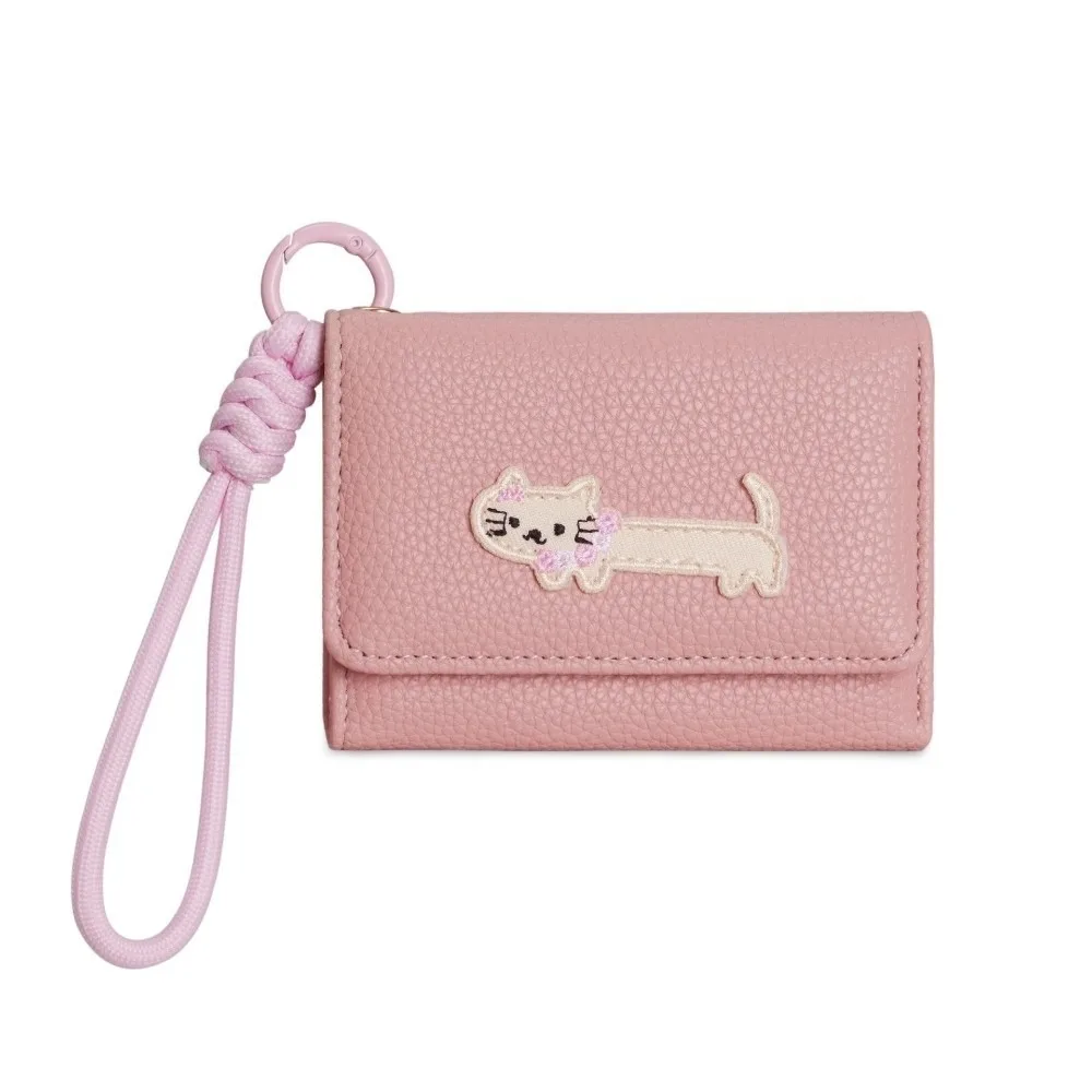 New Cute Cat Embroidery Coin Purse Folding Portable Credit Card Holder Multi-Slot Tri-fold Mini Wallets Gift
New Cute Cat Embroidery Coin Purse Folding Portable Credit Card Holder Multi-Slot Tri-fold Mini Wallets Gift