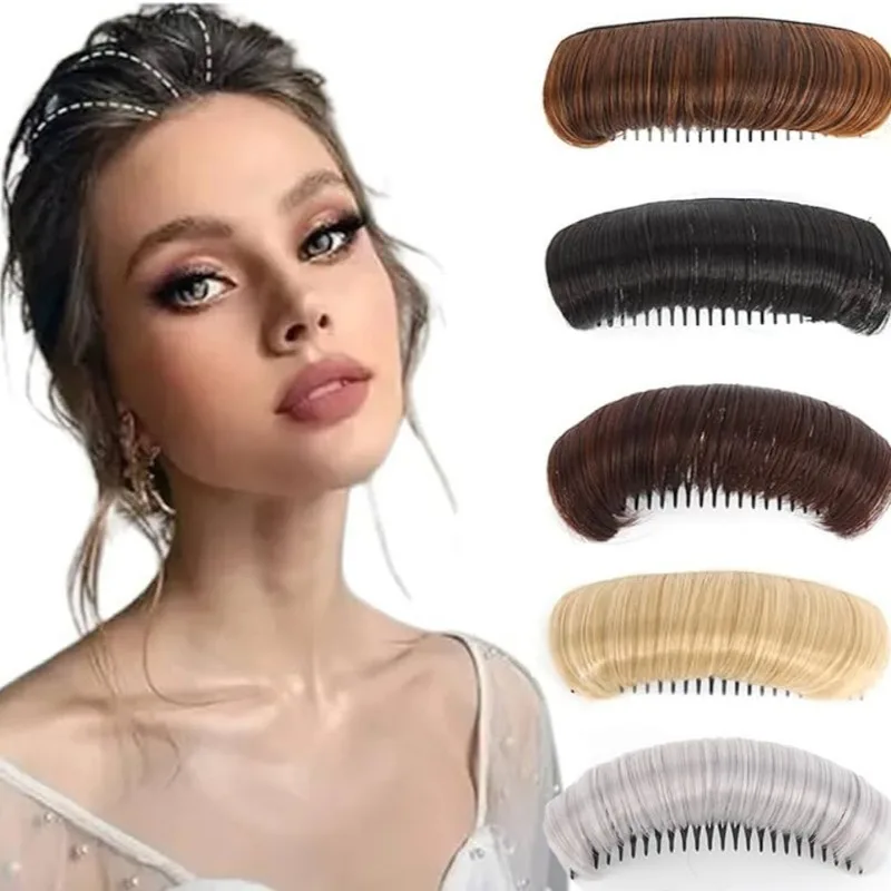 Hair Bun Volume Increased Hair Pad Accessories Invisible False Hair Clip Base Bump Fluffy Tool Thickening synthetic Hairpin
Hair Bun Volume Increased Hair Pad Accessories Invisible False Hair Clip Base Bump Fluffy Tool Thickening synthetic Hairpin