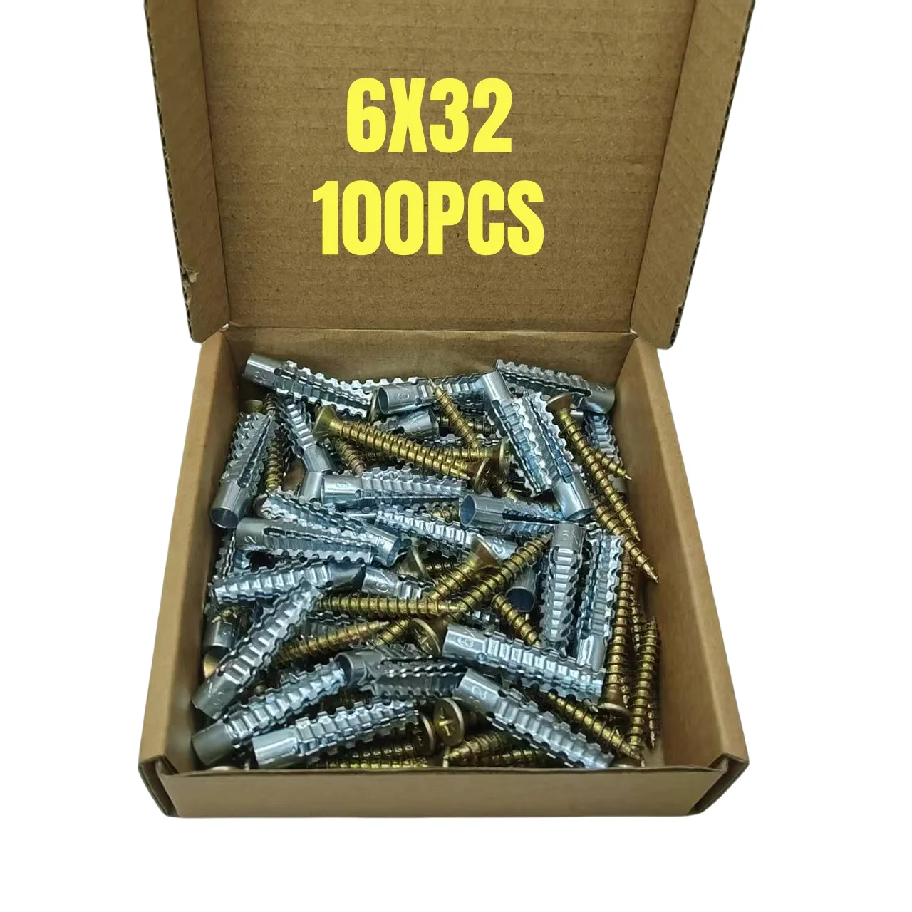 Serrated Expansion Anchor Heavy-duty Expansion Bolt for Concrete/Brick/Lightweight Wall Anchors M5-M10 Galvanized Anti-rust
Serrated Expansion Anchor Heavy-duty Expansion Bolt for Concrete/Brick/Lightweight Wall Anchors M5-M10 Galvanized Anti-rust