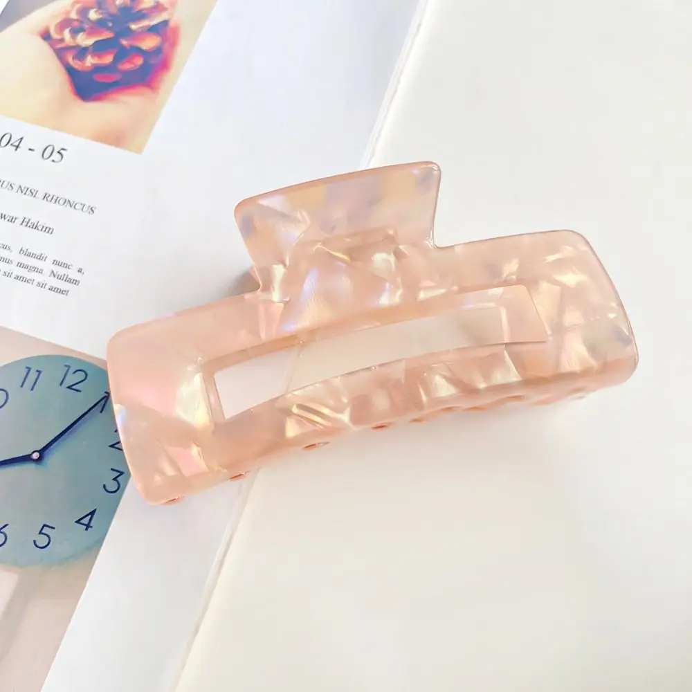 Shark Clip Acetate Hair Clips Illusory Color Hair Grab Clip Acetic Acid Barrettes Korean Style High Ponytail Clip
Shark Clip Acetate Hair Clips Illusory Color Hair Grab Clip Acetic Acid Barrettes Korean Style High Ponytail Clip