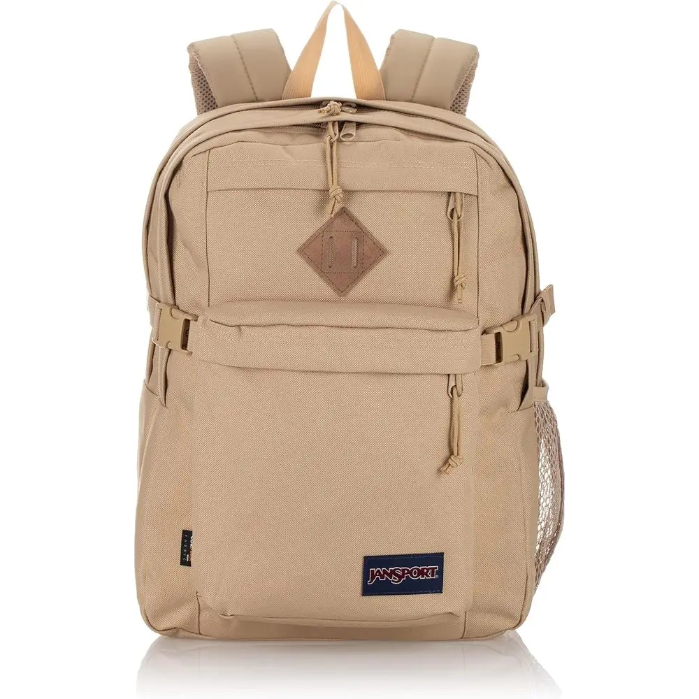 15-Inch Laptop Backpack with Leather Accents for Travel and Work, Travertine
15-Inch Laptop Backpack with Leather Accents for Travel and Work, Travertine