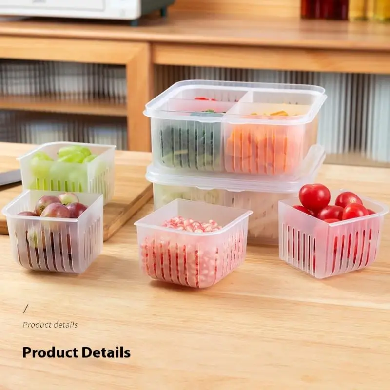 4-сетчатый ящик для хранения продуктов, овощей, фруктов, ящик для хранения в холодильнике, органайзер для холодильника, сливная корзина, мясо, лук, имбирь, прозрачный хрустящий
4-сетчатый ящик для хранения продуктов, овощей, фруктов, ящик для хранения в холодильнике, органайзер для холодильника, сливная корзина, мясо, лук, имбирь, прозрачный хрустящий