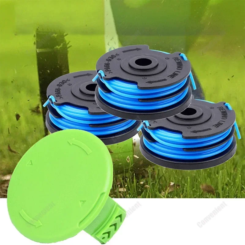 16FT Spool With Wire Spool Cover Lawn Mower Accessories 2900719 Blue Replace Spoil Straw Rope 2900719 Spoil Cover Trimmer Parts
16FT Spool With Wire Spool Cover Lawn Mower Accessories 2900719 Blue Replace Spoil Straw Rope 2900719 Spoil Cover Trimmer Parts