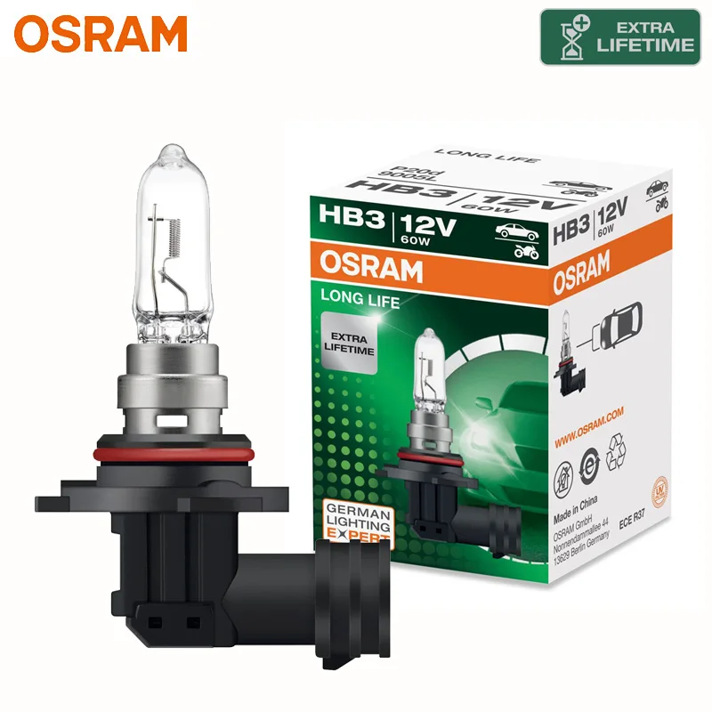OSRAM LONG LIFE HB3 9005 Автомобильная галогенная лампа для фар, оригинальная, P20d, 12В, 60Вт, 3200К, белая, долговечная, стандартная, для дальнего и ближнего света, 9005L
OSRAM LONG LIFE HB3 9005 Автомобильная галогенная лампа для фар, оригинальная, P20d, 12В, 60Вт, 3200К, белая, долговечная, стандартная, для дальнего и ближнего света, 9005L