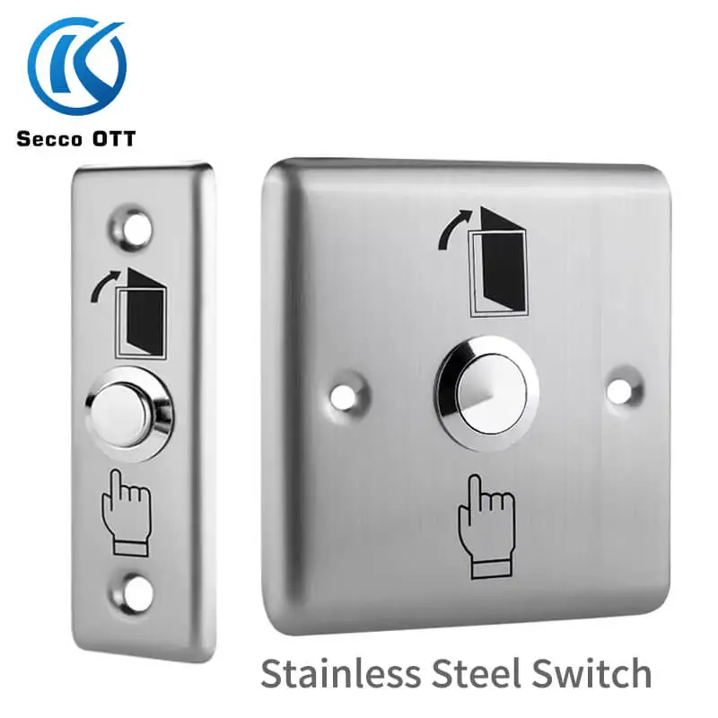 Stainless Steel Waterproof Metal Exit Push Button Switch Auto Reset Exposed and Concealed Suitable for Access Control System 86
Stainless Steel Waterproof Metal Exit Push Button Switch Auto Reset Exposed and Concealed Suitable for Access Control System 86