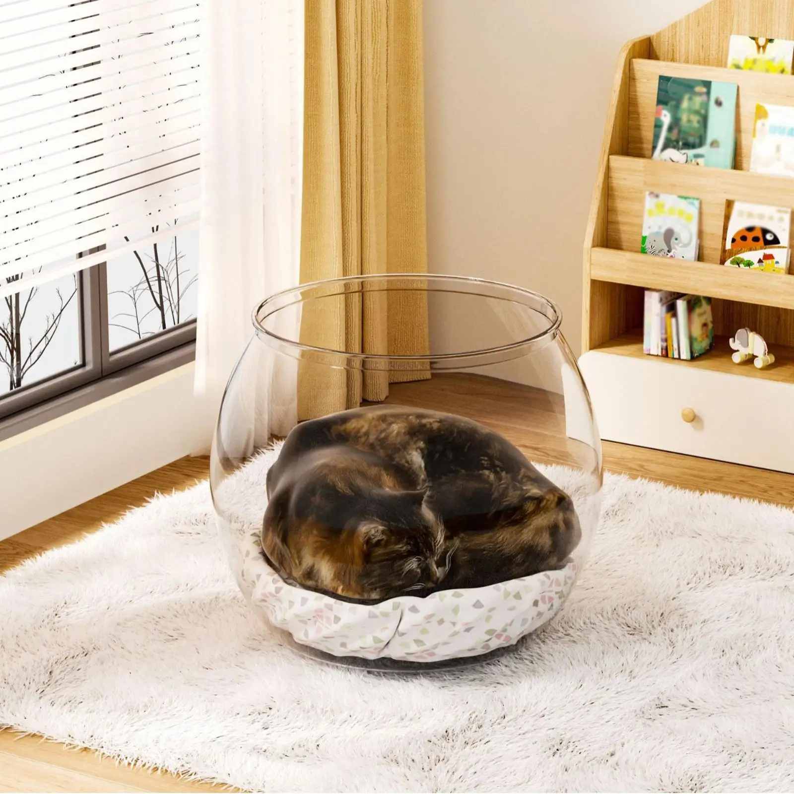 Space Capsule Pet Bed,Kitten Nest,Cat Supplies,Indoors Outdoors Breathable Cat Bed,Pet Bed for Indoor Cat,Rabbits,Bunny
Space Capsule Pet Bed,Kitten Nest,Cat Supplies,Indoors Outdoors Breathable Cat Bed,Pet Bed for Indoor Cat,Rabbits,Bunny