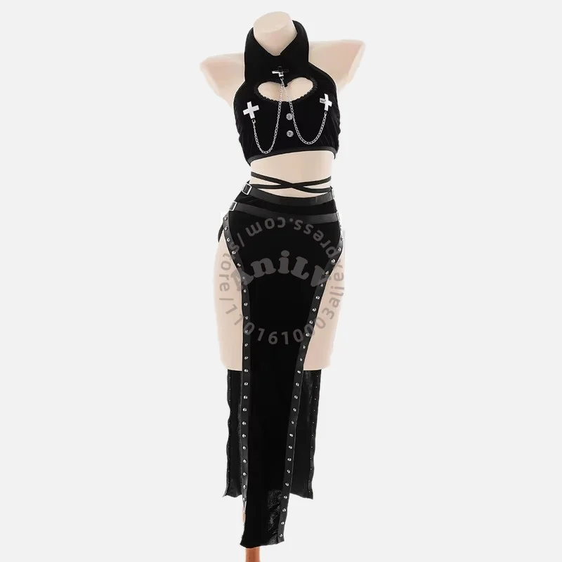 AniLV Punk Cyber Future Virtual AI Nun Uniform Game Women Cross Outfits Cosplay Costumes
AniLV Punk Cyber Future Virtual AI Nun Uniform Game Women Cross Outfits Cosplay Costumes