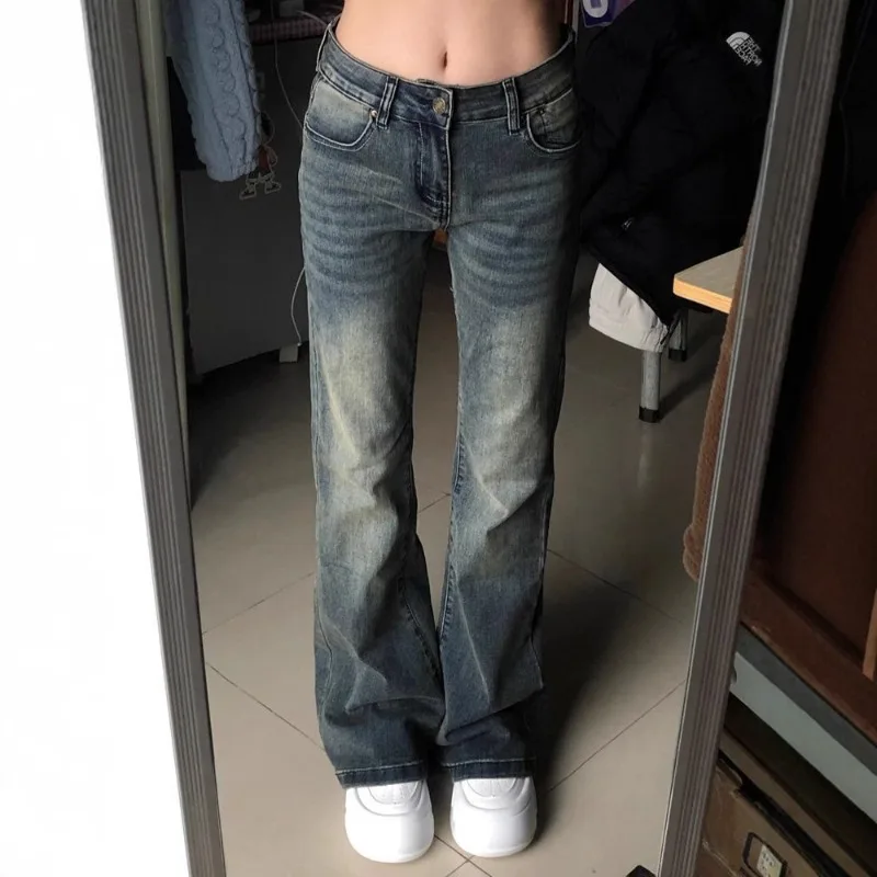 denim pantsWomen's American Retro High Waisted Wide Leg Jeans High Street Slim Fit Floor Length Horseshoe Denim Pants For Women
denim pantsWomen's American Retro High Waisted Wide Leg Jeans High Street Slim Fit Floor Length Horseshoe Denim Pants For Women