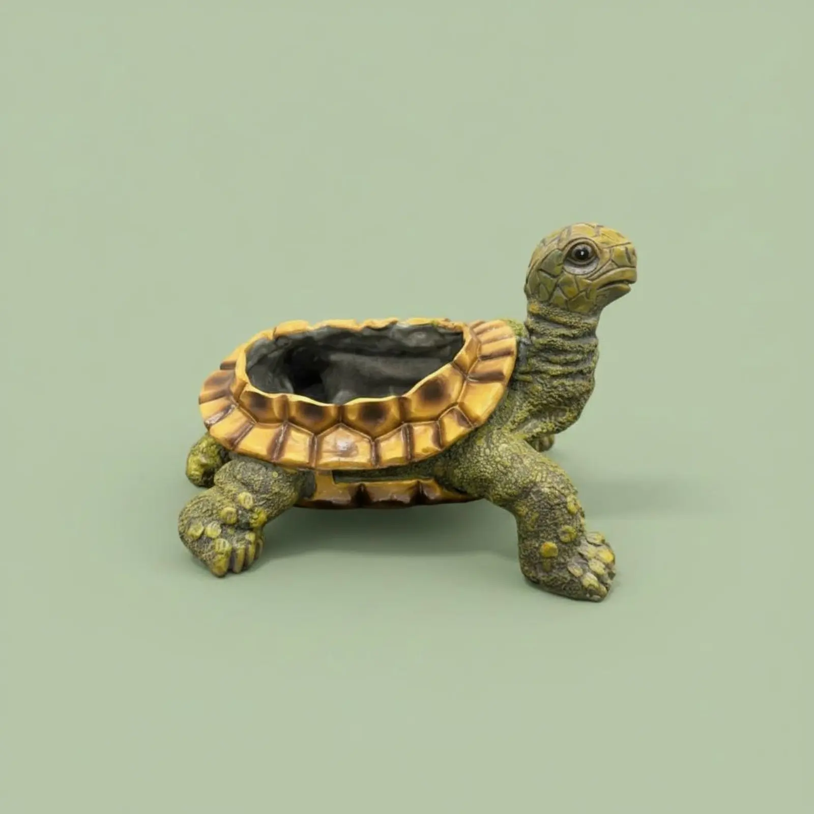 Resin Turtle Planter Waterproof Turtle Succulent Pot Creature Shape Succulent Pot Artisan-Made Garden Decor Fade-Resistant
Resin Turtle Planter Waterproof Turtle Succulent Pot Creature Shape Succulent Pot Artisan-Made Garden Decor Fade-Resistant