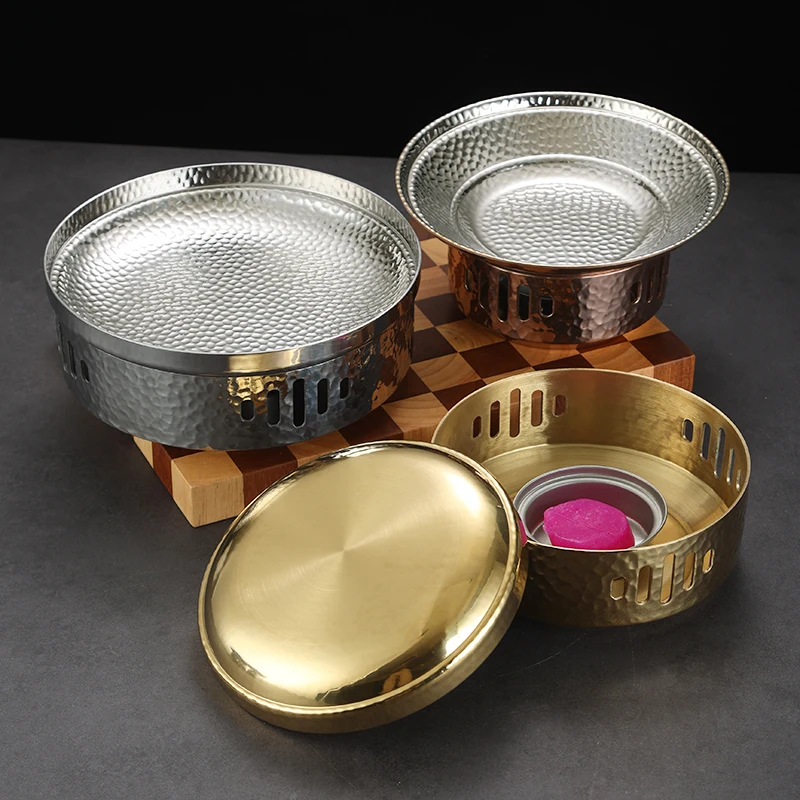 Soup Pot Tableware Stainless Steel Thickened Hammer Pattern Durable Gold Silver Wide Edge Set Buffet Platter Heating Commercial
Soup Pot Tableware Stainless Steel Thickened Hammer Pattern Durable Gold Silver Wide Edge Set Buffet Platter Heating Commercial