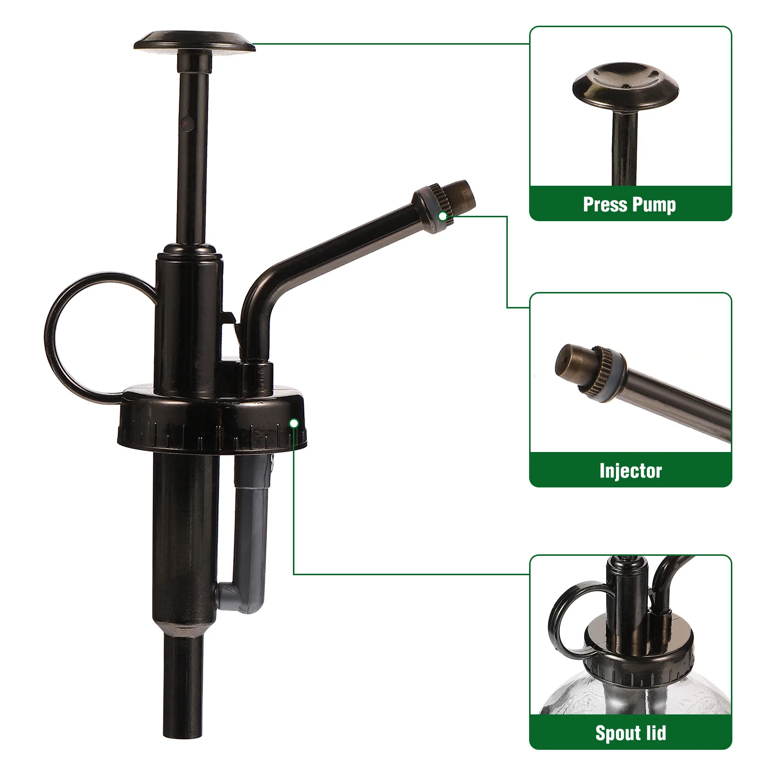 Glass Watering Bottle Transparent Unique Shape Beautiful Durable Easy Use for Indoor Outdoor Plant Spray Bottle
Glass Watering Bottle Transparent Unique Shape Beautiful Durable Easy Use for Indoor Outdoor Plant Spray Bottle