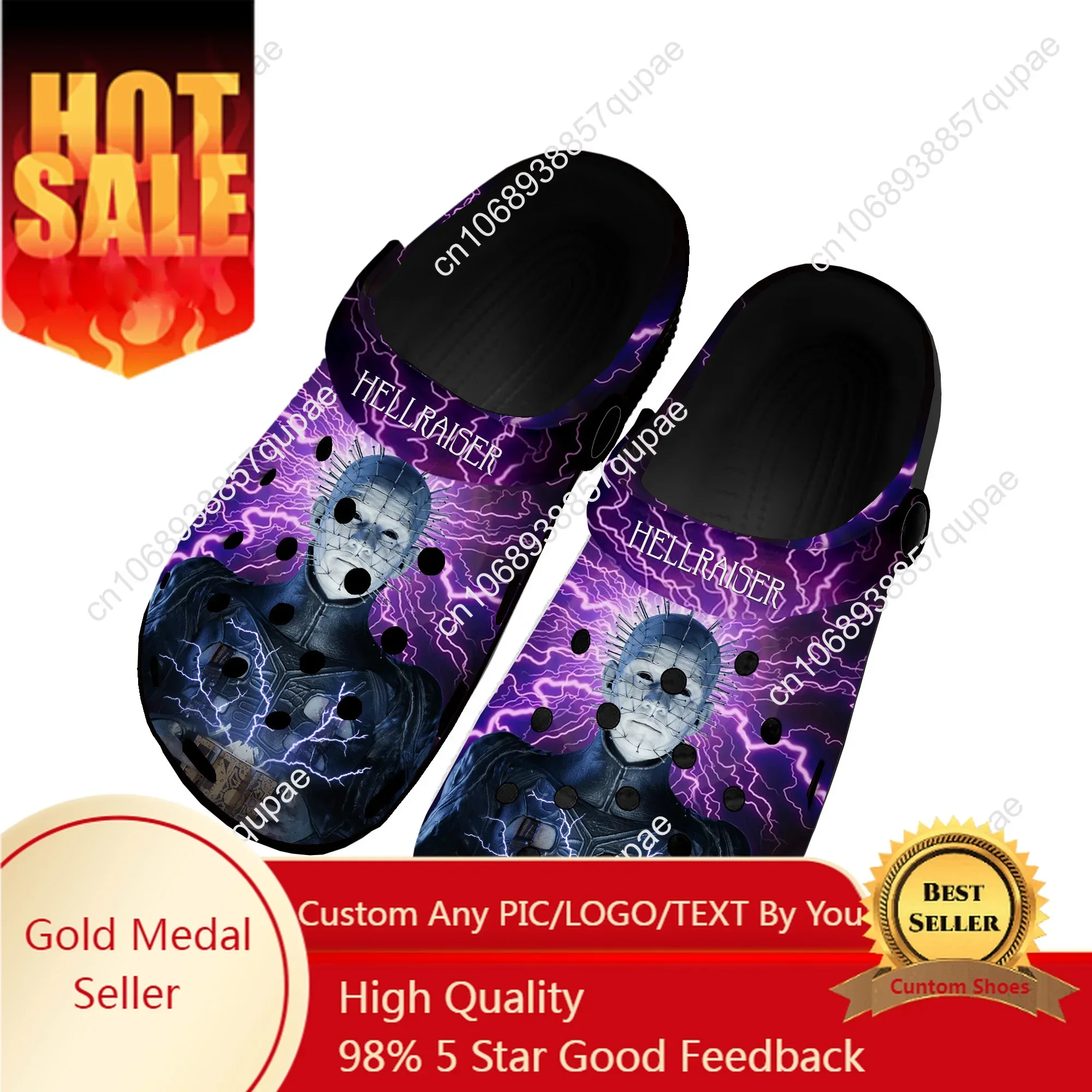 Hellraiser Movie Pinhead Horror Halloween Home Clogs Custom Water Shoes Mens Women Teenager Shoe Garden Clog Beach Hole Slippers
Hellraiser Movie Pinhead Horror Halloween Home Clogs Custom Water Shoes Mens Women Teenager Shoe Garden Clog Beach Hole Slippers