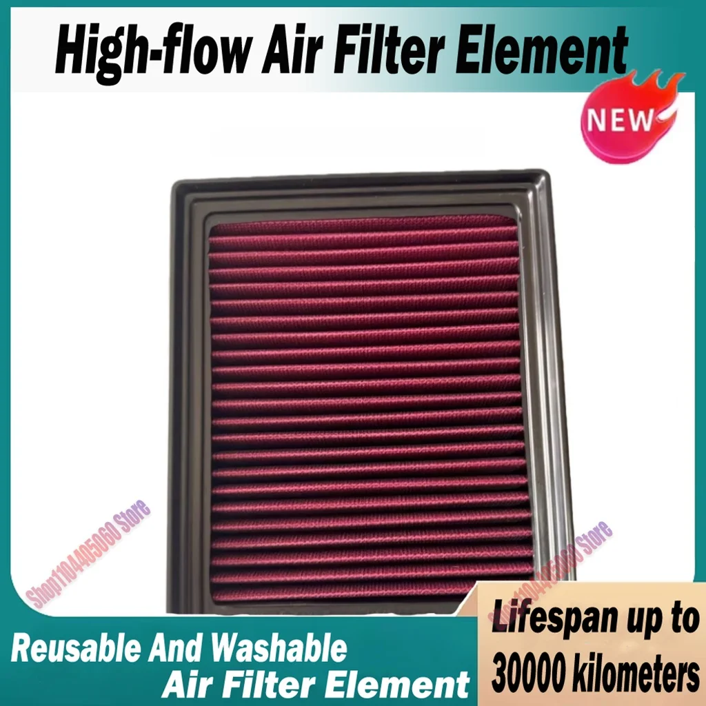 Car High Flow Air Filter For Chery Tiggo 2 Pro 3x A13T 2020 2021 2022 2023 DR 3.0 Washable Reusable 151000158AA
Car High Flow Air Filter For Chery Tiggo 2 Pro 3x A13T 2020 2021 2022 2023 DR 3.0 Washable Reusable 151000158AA