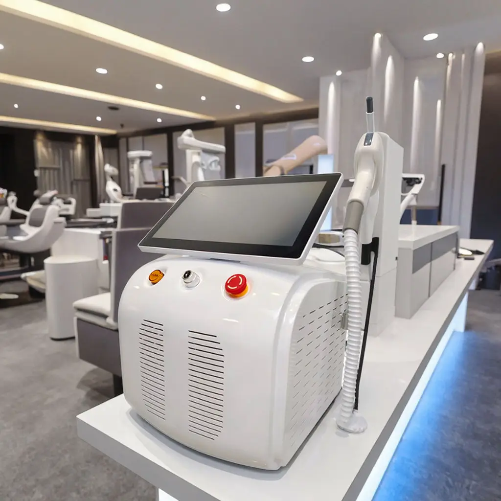 Professional 4000W Soprano Titanium Diode Laser Hair Removal Machine High Power Alexandrite Laser 808nm 755nm 1064nm
Professional 4000W Soprano Titanium Diode Laser Hair Removal Machine High Power Alexandrite Laser 808nm 755nm 1064nm